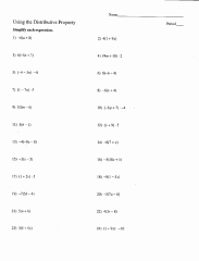 Distributive Property Of Multiplication Worksheet - able Word Searches