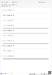 Dividing Mixed Fractions Worksheet Collection For Teaching & Learning