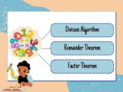 Division Algorithm, Remainder Theorem, Factor Theorem