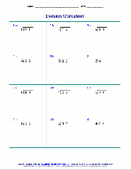 Divide 3-digit by 1-digit - With Remainder Worksheets and Exercise ...