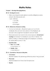 Preliminary Maths General Notes | Mathematics Standard - Year 11 ...