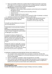 Risk Management and Advanced Auditing study notes | AC3104 - Risk ...