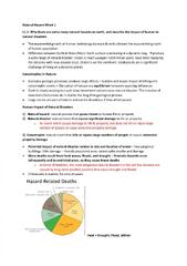 Natural Hazards and Society Complete Notes | ES8001 - Natural ...