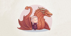 Dragon Queen Khaleesi Cartoonwork