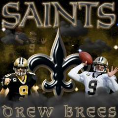 s By Wicked Shadows: Drew Brees New Orleans Saints