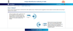 Aadhaar Card Address Change - How To Change Address In Aadhaar ...