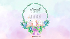 April Calendar Desktop | EntheosWeb