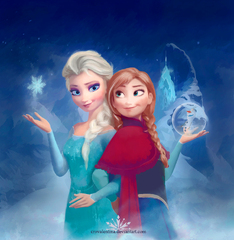 Elsa and Anna - Elsa and Anna Fan (37470125) - Fanpop