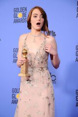 Emma Stone (74th Golden Globe Awards)