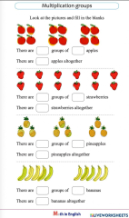 Multiplication groups interactive worksheet | Live Worksheets ...