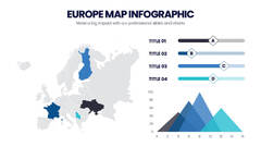 Europe Regions Infographic Powerpoint Template and Google Slides Theme