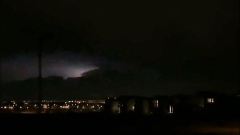Lightning strikes across the night sky | 5newsonline