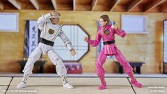 Power Rangers x Cobra Kai Morphed Samantha LaRusso Pink Mantis Ranger Lightning Collection Action Figure (Power Rangers Lightning Collection Mighty Morphin x Cobra Kai Daniel LaRusso Morphed White Crane Ranger Action Figure)