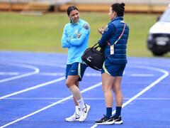 Sam Kerr sits out Matildas training again ahead of World Cup match ...