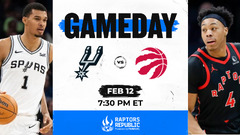 Gameday: Spurs vs Raptors, February 12 - Raptors Republic