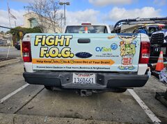 Ford Ranger FIGHT FOG Tailgate Wrap – Truck Sticker/Vehicle Wrap ...