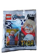 LEGO Super Heroes Thor Minifigure Foil Pack Set 242105 (LEGO Marvel Avengers Thor)