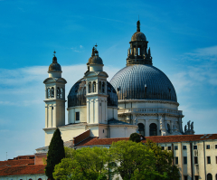 Santa Maria della Salute, a Church in Venice, Italy · Stock Photo