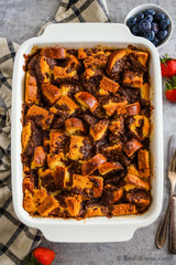 French Toast Casserole Is Easy To Make And Baked Overnight