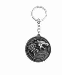 Game of Thrones Winter is Coming Stark Keychain