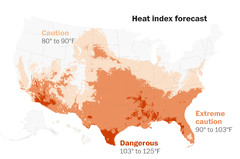 As heat waves hit U.S. and Europe, leaders split on climate change ...