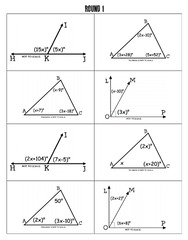 SOLUTION: Geometry: Angle Relationships & Measures - Studypool ...