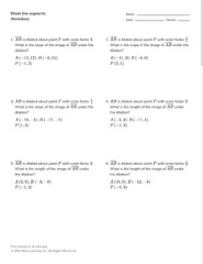 Kuta Tutorial: dilations - Worksheets Library