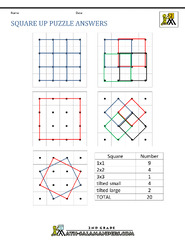 Math Puzzles for Kids - Shape Puzzles