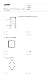 50+ properties of rhombuses worksheets for 10th Class on Quizizz ...