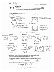 50+ properties of rhombuses worksheets for 12th Year on Quizizz ...