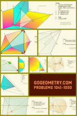 Problems 1041-1050: Triangle, Quadrilateral, Parallelogram, Circle ...