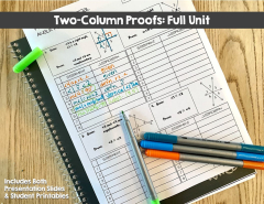 Proofs Unit: Teaching Column Geometry Proofs by Math Giraffe