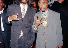 Snoop Dogg & Tupac - Suits, (59.4 x 84.1 cm) (Tupac Shakur)