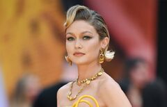 Gigi Hadid's midriff baring triangle top revives a 2000s classic | CNN