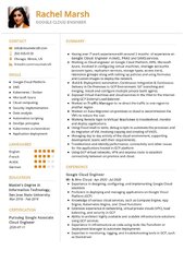 Google Cloud Engineer CV Example in 2024 - ResumeKraft