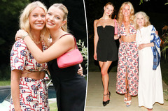 Gwyneth Paltrow, daughter Apple, Blythe Danner take three ...