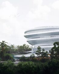 MAD designs cloud-like Hainan Science and Technology Museum