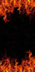 Flames, abstract, black, burn, dark, ember, fire, flaming, fire ...