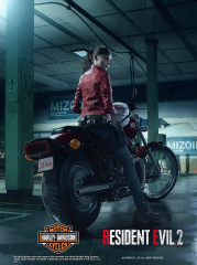 Claire Redfield (resident evil 2 harley davidson) (Resident Evil: The Final Chapter)