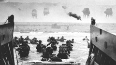 Normandy landings (Storming The Beach On D Day )