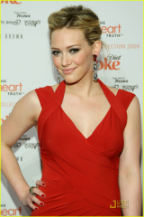 Hilary Duff: Lady in Red!: Photo 1724501 | Hilary Duff Photos ...