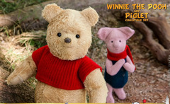 Pooh & Piglet (2 Piece Set) 「 Pooh and Grown Up Boku 」 Movie Masterpiece Action Figure (Winnie the Pooh and Piglet)