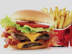 Wendy's Jr Bacon Cheeseburger