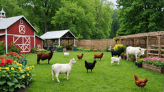 Turn Your Backyard into a Petting Zoo : A Guide to Hosting a Farm