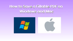 Easy Ways to Save A Fillable PDF | UPDF