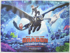 How to Train Your Dragon: The Hidden World (How to Train Your Dragon 3 Movie Promo 11 x 17 The Hidden World)