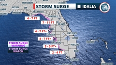 Idalia is expected to hit Florida as a major hurricane on ...