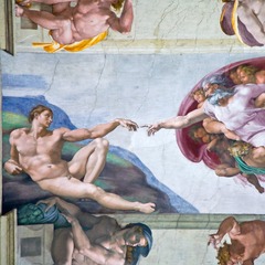 Sistine Chapel ceiling (The Creation of Adam)