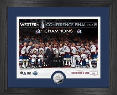 Colorado Avalanche 2022 NHL Western Conference Champions Silver Coin Photo Mint (Colorado Avalanche 2022 NHL Stanley Cup Champions)