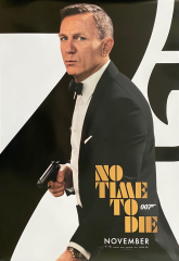 Original James Bond No Time To Die Movie - 007 - Daniel Craig